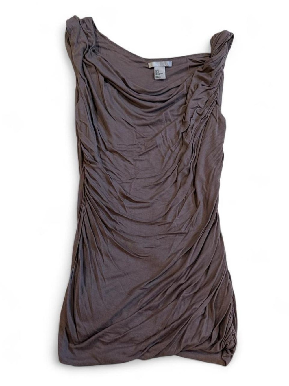 Grey Ruched Classy Top